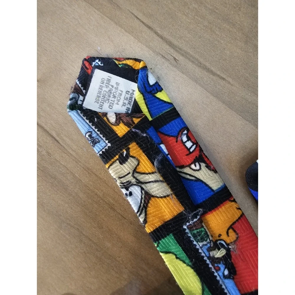 Vintage Looney Tunes Men's Tie‎ Lot - 1990's - Valentines Day, Stamp Collection - Picture 5 of 8